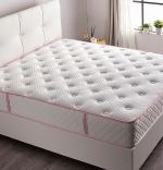 Baza de pat cu lada si tablie tapitata Hyper Soft Homs 140x 190 cm