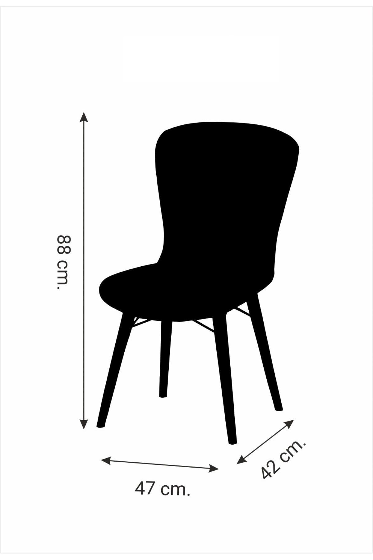 Set masa extensibila cu 6 scaune tapitate Homs cristal  negru-gri 170 x 80 cm